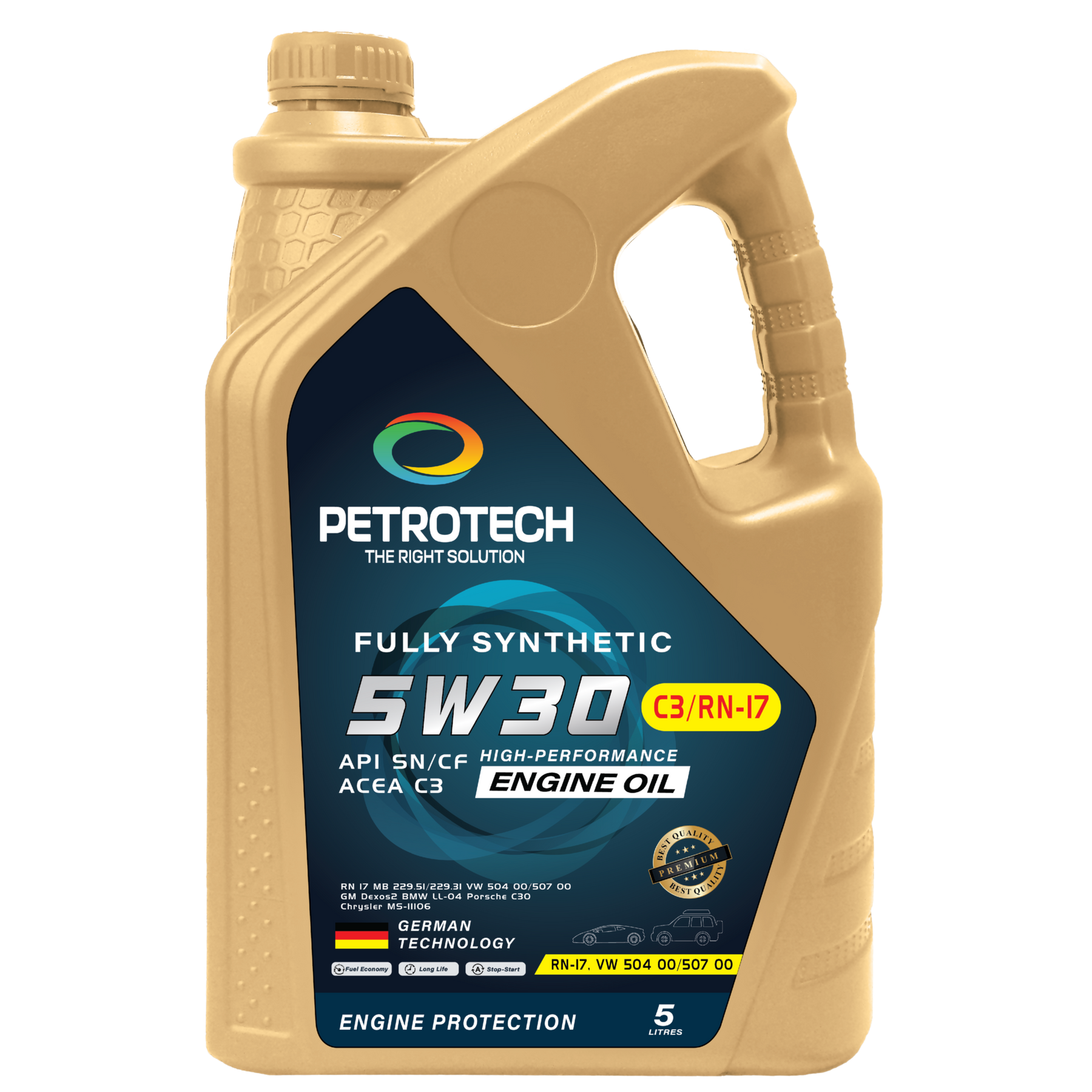 FULLY SYNTHETIC 5W30 RN-17 VW 504/507