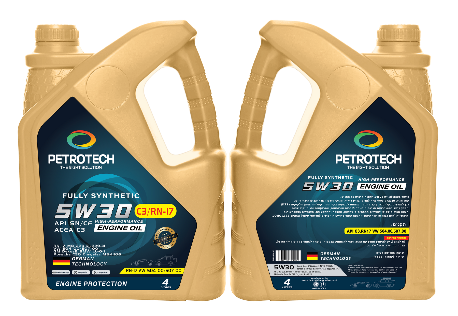 FULLY SYNTHETIC 5W30 RN-17 VW 504/507