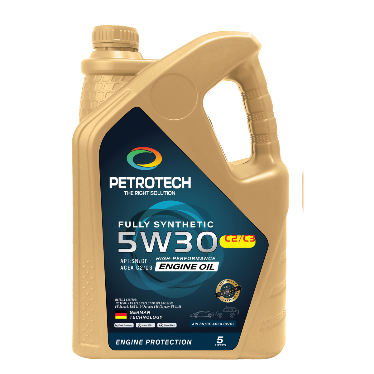 שמן מנוע סינטטי מלא C2/C3 5W30