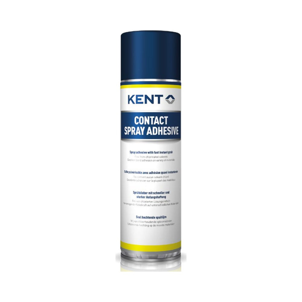 דבק ספריי מגע KENT Contact Spray Adhesive 500 מ"ל לריפוד, בד ושטיחים